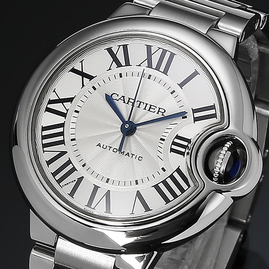 CARTIER(USED) 발롱블루 스틸 33 오토