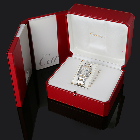 CARTIER(USED) 탱크 프랑세스 콤비 M
