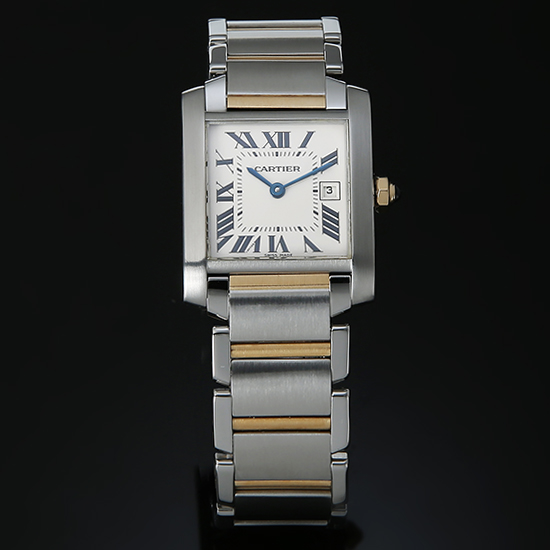 CARTIER(USED) 탱크 프랑세스 콤비 M