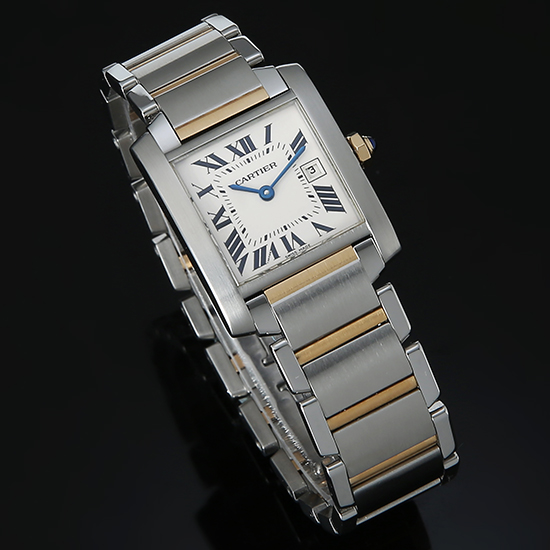 CARTIER(USED) 탱크 프랑세스 콤비 M