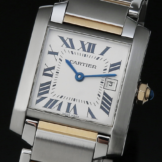 CARTIER(USED) 탱크 프랑세스 콤비 M