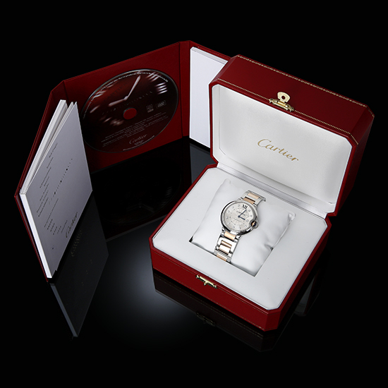 CARTIER(USED) 발롱블루 콤비 36 오토