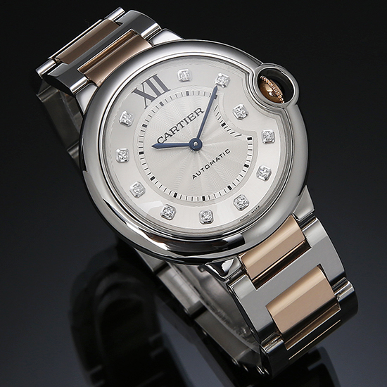CARTIER(USED) 발롱블루 콤비 36 오토