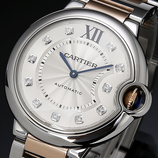 CARTIER(USED) 발롱블루 콤비 36 오토