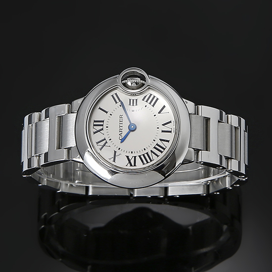 CARTIER(USED) 발롱블루 스틸 28