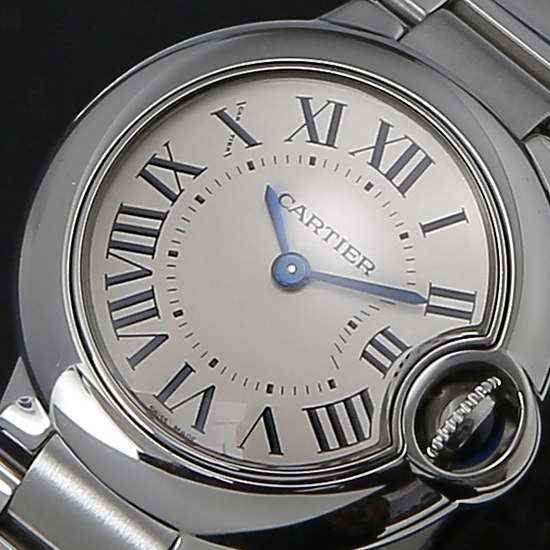 CARTIER(USED) 발롱블루 스틸 28