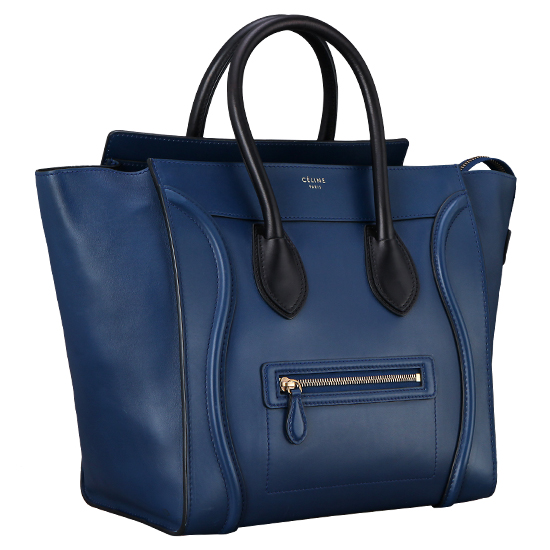 CELINE(USED)러기지 블루