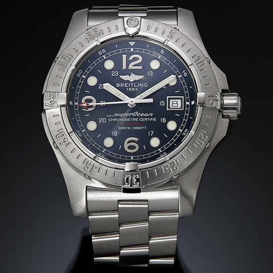 BREITLING(USED) 슈퍼오션 스틸피쉬 A17390
