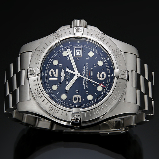 BREITLING(USED) 슈퍼오션 스틸피쉬 A17390