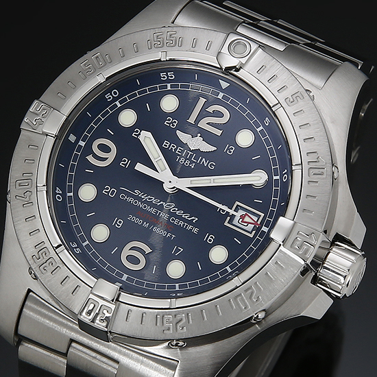 BREITLING(USED) 슈퍼오션 스틸피쉬 A17390