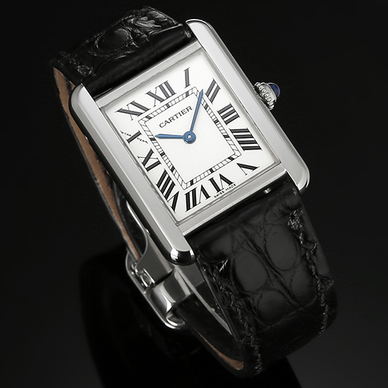 CARTIER(USED) 탱크솔로 스틸 스몰