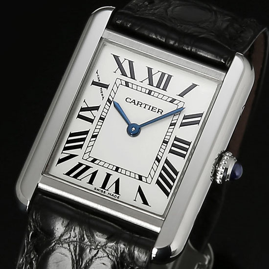 CARTIER(USED) 탱크솔로 스틸 스몰