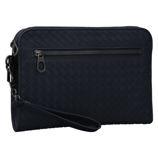BOTTEGA VENETA(USED)스트랩 위빙지퍼 클러치