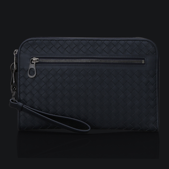 BOTTEGA VENETA(USED)스트랩 위빙지퍼 클러치