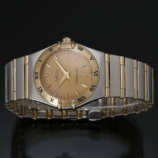 OMEGA(USED) 컨스틸레이션 콤비 풀바