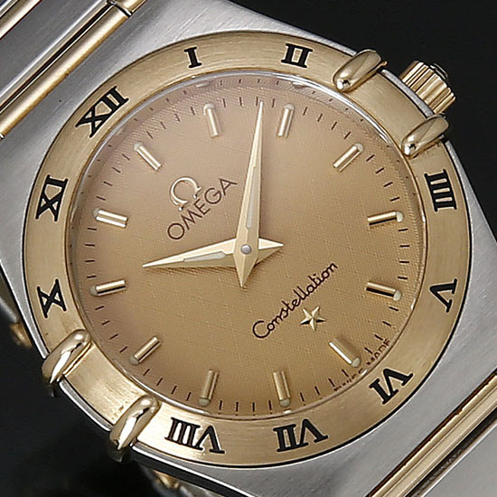 OMEGA(USED) 컨스틸레이션 콤비 풀바