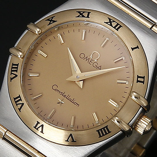 OMEGA(USED) 컨스틸레이션 콤비 풀바