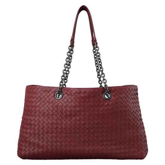 BOTTEGA VENETA(USED)인트레치아토 나파 체인 숄더백