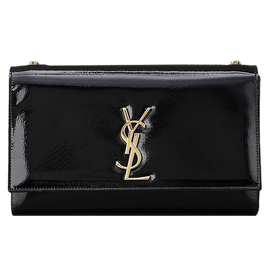 Yves Saint Laurent(USED)모노그램 페이던트 블랙 체
