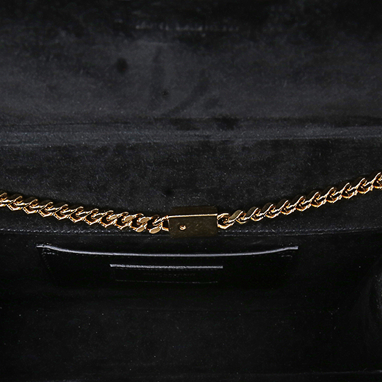 Yves Saint Laurent(USED)모노그램 페이던트 블랙 체