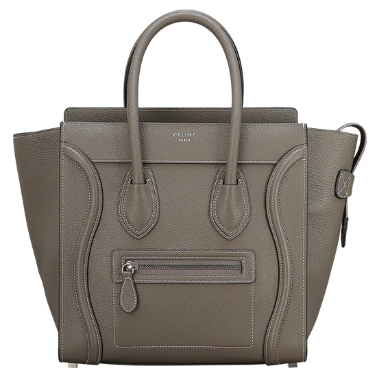 CELINE(USED)러기지 마이크로 그레이