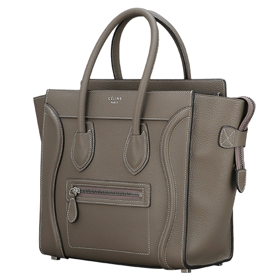 CELINE(USED)러기지 마이크로 그레이