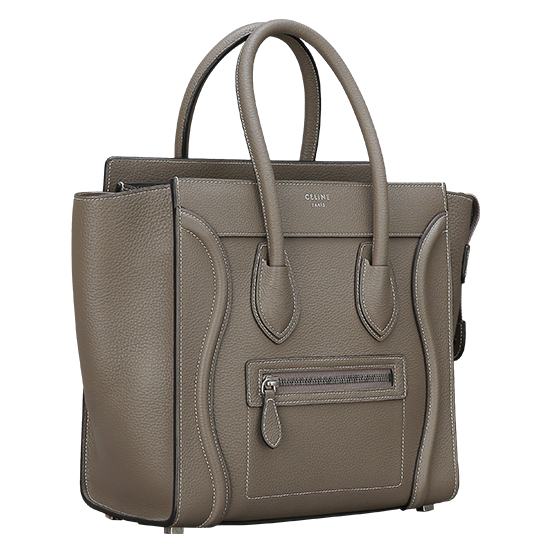 CELINE(USED)러기지 마이크로 그레이