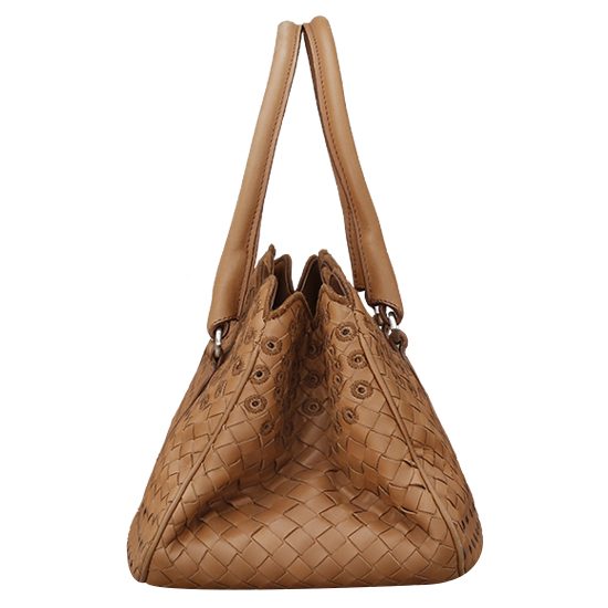 BOTTEGA VENETA(USED)인트레치아토 나파 위빙 토트백