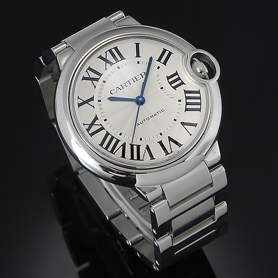 CARTIER(USED) 발롱블루 스틸 36 오토