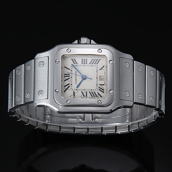 CARTIER(USED) 산토스 갈베 스틸 라지