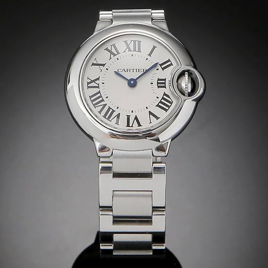 CARTIER(USED)발롱블루 스틸28