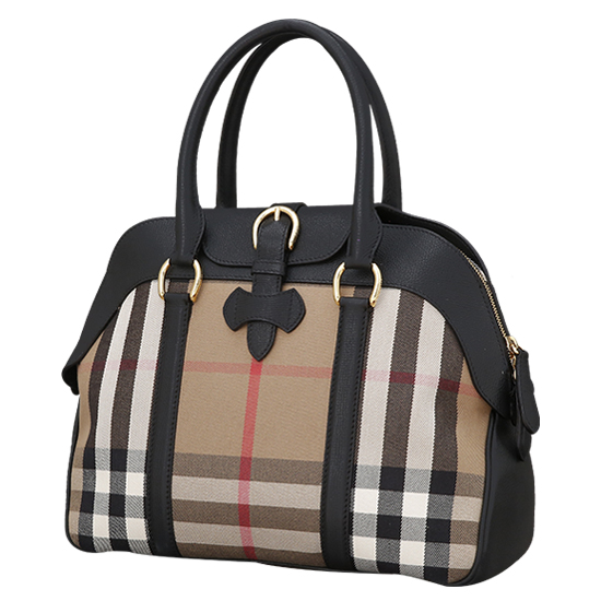 BURBERRY(USED)하우스 체크 볼링백