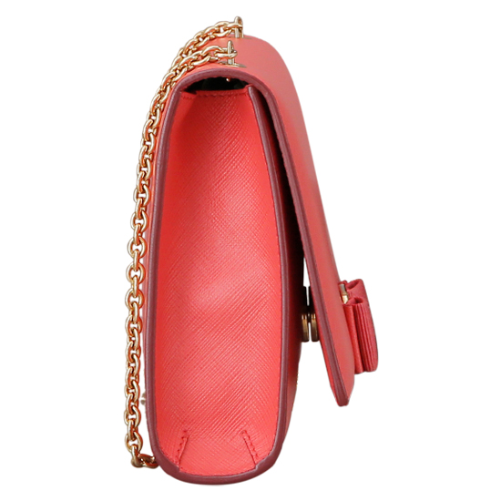 FERRAGAMO(USED)바라 리본 체인 숄더백