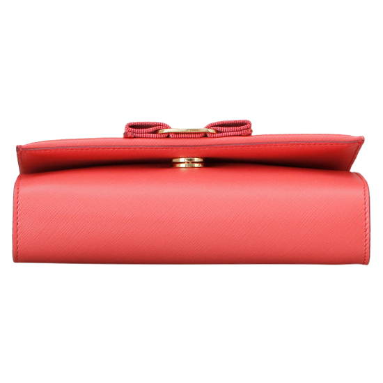 FERRAGAMO(USED)바라 리본 체인 숄더백