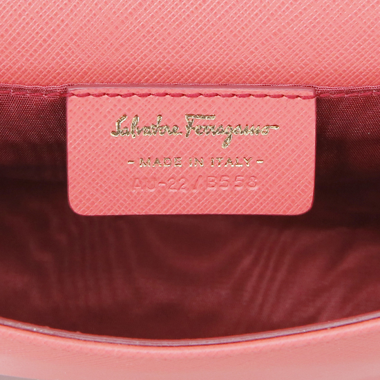 FERRAGAMO(USED)바라 리본 체인 숄더백