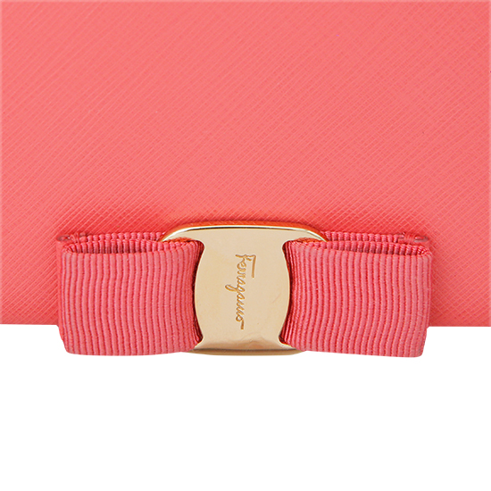 FERRAGAMO(USED)바라 리본 체인 숄더백