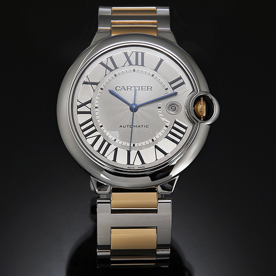 CARTIER(USED)발롱블루 콤비 42