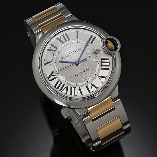 CARTIER(USED)발롱블루 콤비 42