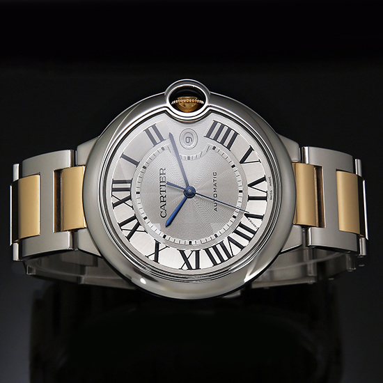 CARTIER(USED)발롱블루 콤비 42