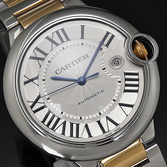 CARTIER(USED)발롱블루 콤비 42