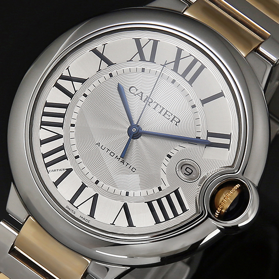 CARTIER(USED)발롱블루 콤비 42