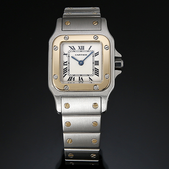 CARTIER(USED) 산토스 갈베 콤비 스몰