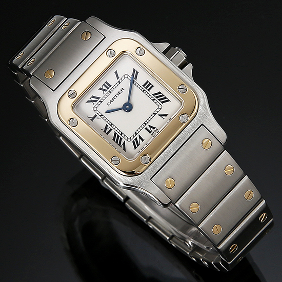 CARTIER(USED) 산토스 갈베 콤비 스몰