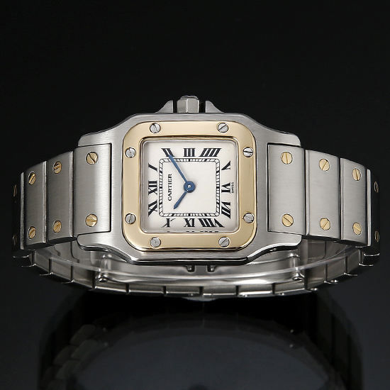 CARTIER(USED) 산토스 갈베 콤비 스몰
