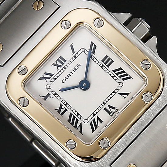 CARTIER(USED) 산토스 갈베 콤비 스몰