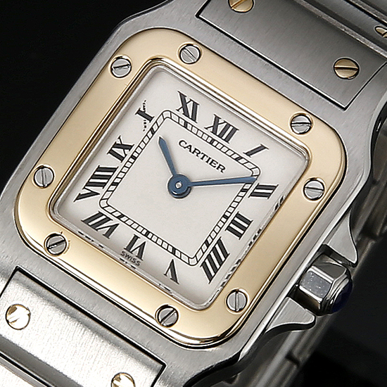 CARTIER(USED) 산토스 갈베 콤비 스몰