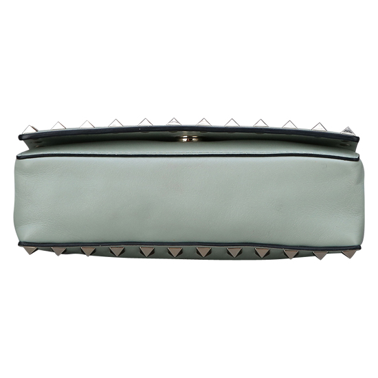 VALENTINO(USED)락스터드 블루 미니 크로스백