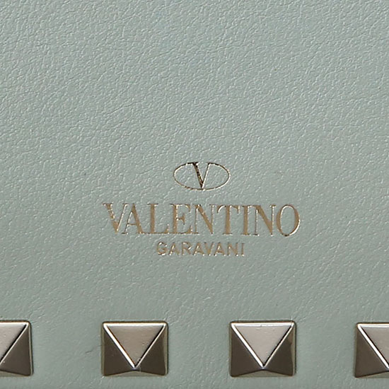 VALENTINO(USED)락스터드 블루 미니 크로스백