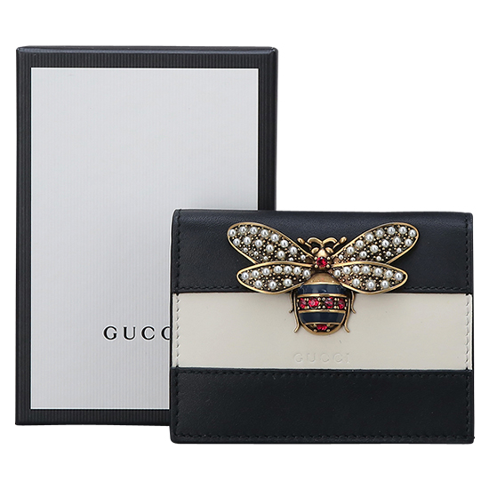 GUCCI(USED) 구찌 벌 장식 반지갑