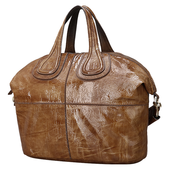 GIVENCHY(USED)나이팅게일 페이던트 브라운 미듐